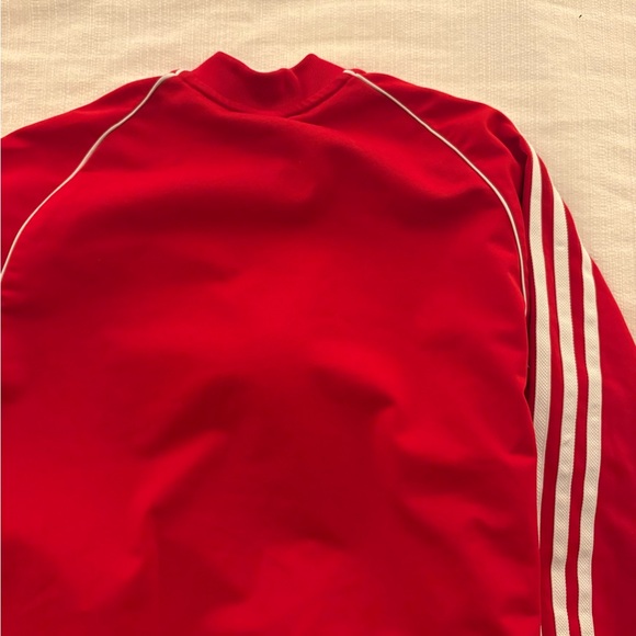 adidas Red Athletic Track Jacket women’s xl - Picture 10 of 10